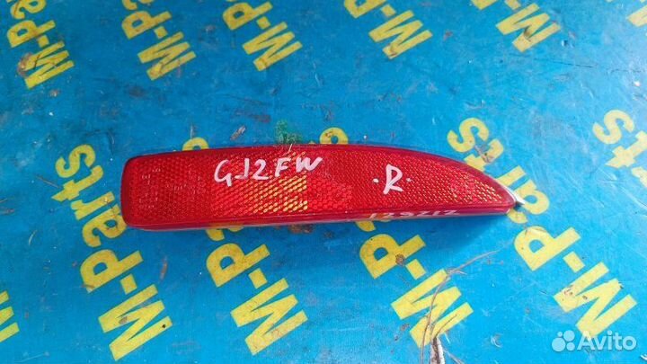 Катафот бампера задний правый Mazda Atenza gjefw