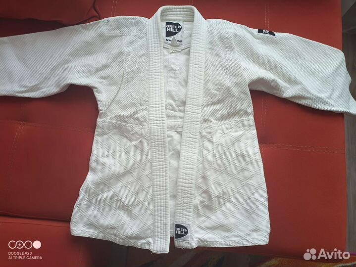 Кимоно для дзюдо Green hill club 140