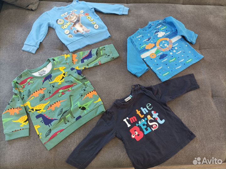 Вещи на мальчика пакетом 80-86-92