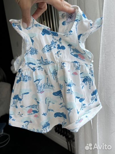 Petit bateau 80 футболка и боди