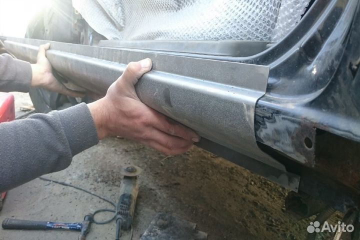 Пороги ремонтные Nissan Almera 2 рест