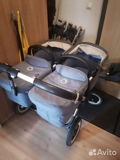 Коляска для двойни bugaboo donkey 2