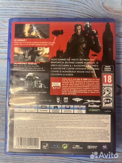 Wolfenstein the new order ps4