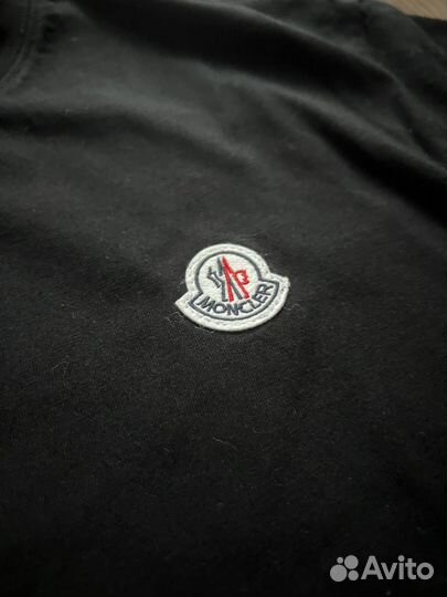 Футболка Moncler Logo T-Shirt Black