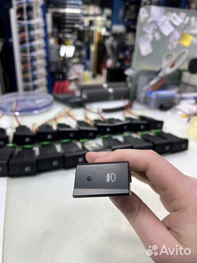 Кнопка передних птф на hyundai accent