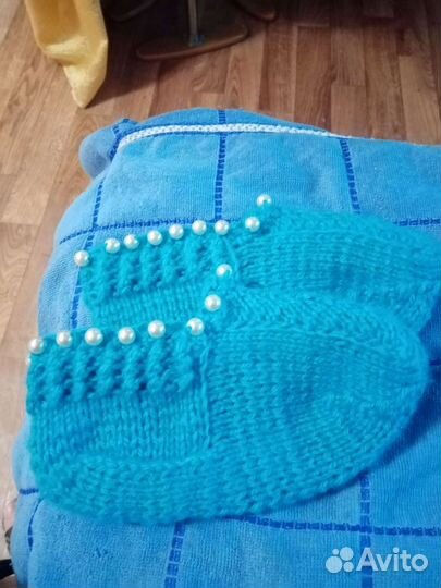 Следочки с бусинками