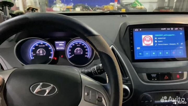 Магнитола Hyundai ix35 8 ядер Qled SIM