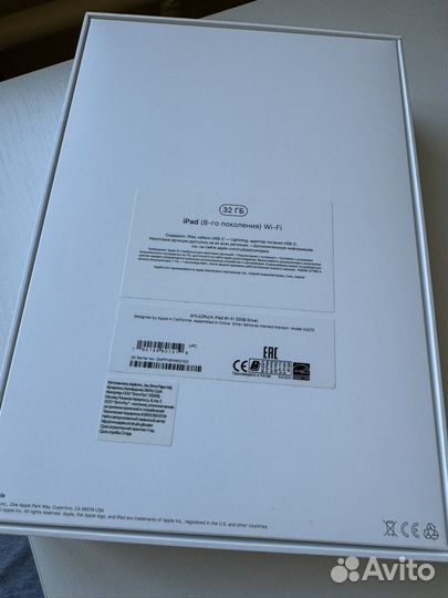 iPad 8 поколения 32gb wifi