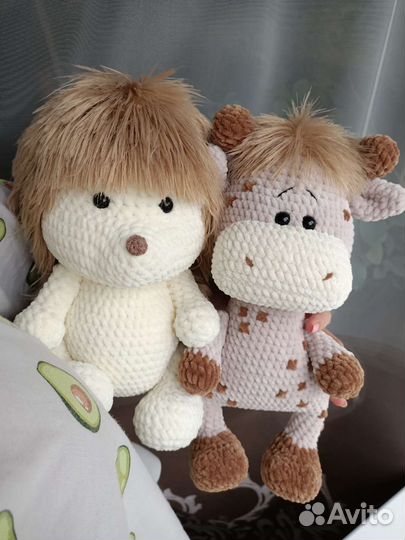 Ёжик и Жираф мягкая игрушка новая