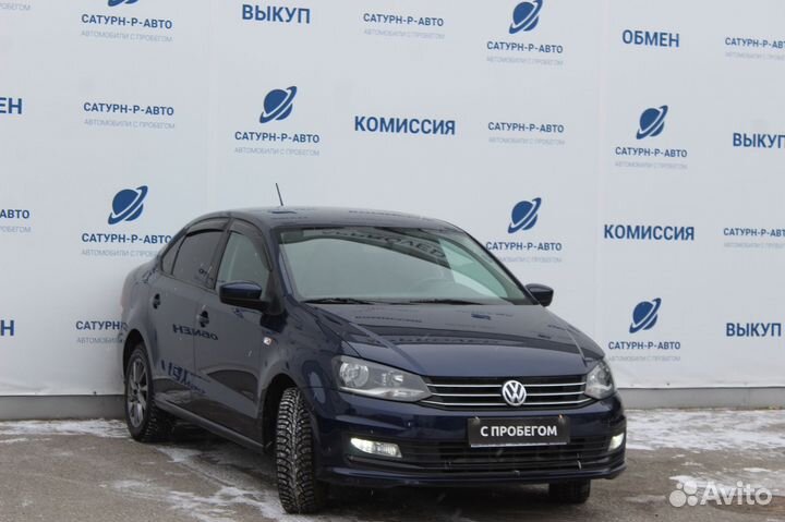 Volkswagen Polo 1.6 AT, 2015, 143 000 км