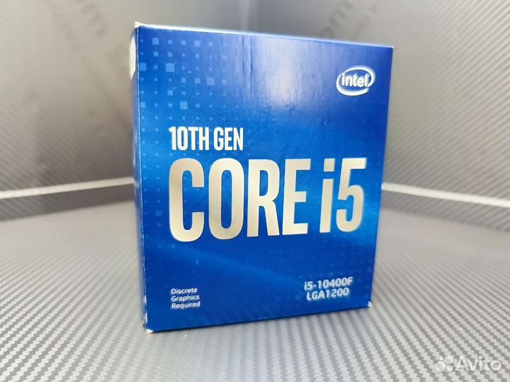 Процессор LGA 1200 Intel Core i5-10400F BOX