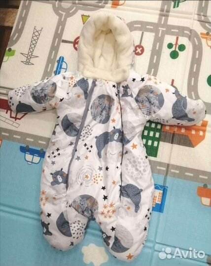 Конверт на выписку зимний