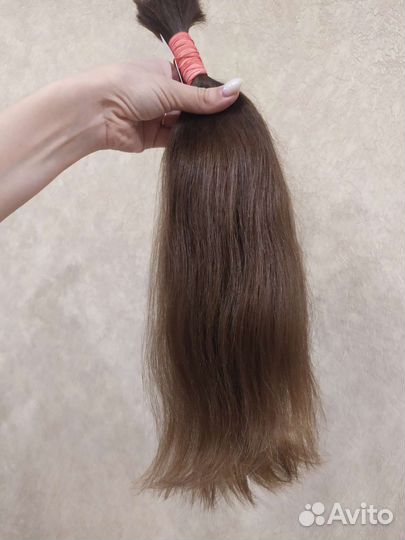 Волосы натуральные донорские срез 42+ см