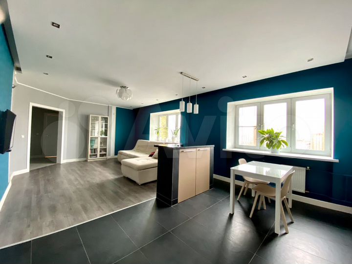 3-к. квартира, 95,6 м², 12/14 эт.