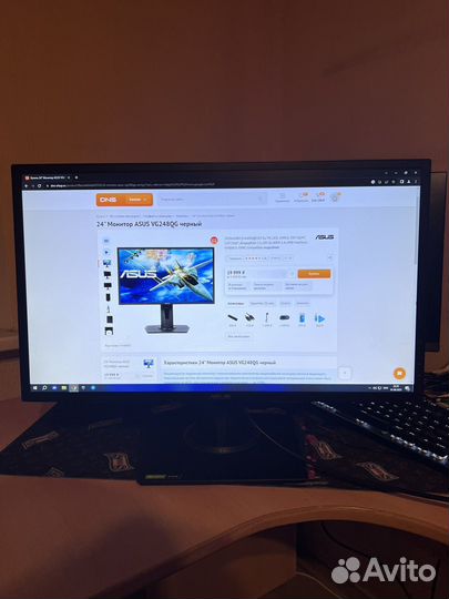 Монитор Asus 24 144гц