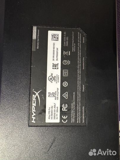 Игровая клавиатура hyperx Alloy FPS Pro
