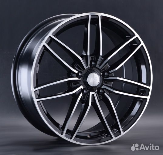 LS wheels 1241 : 7.5x17 4*100 Et:40 Dia:60.1 BKF