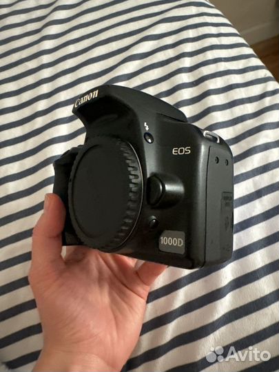 Зеркальный фотоаппарат canon 1000d