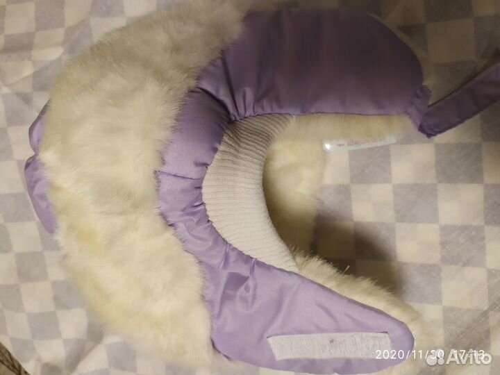 Шапочка зимняя для девочки 54размер