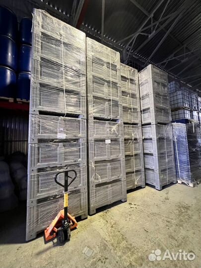 Большие Пластиковые Ящики для Овощей Фруктов Рыбы