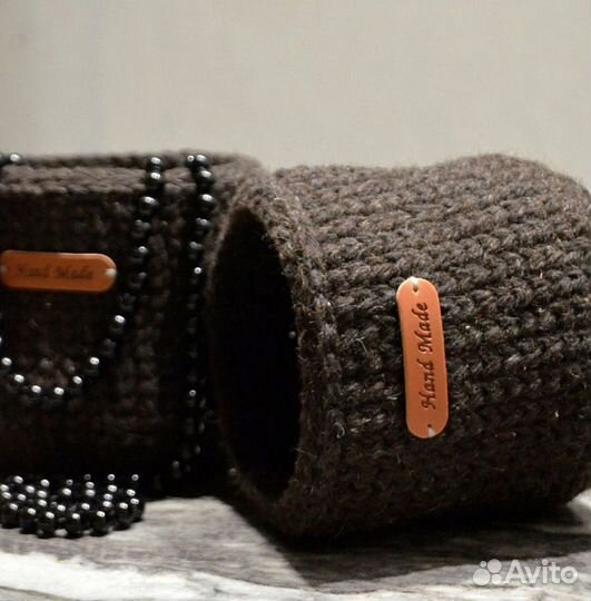 Корзины для хранения. Овечья шерсть