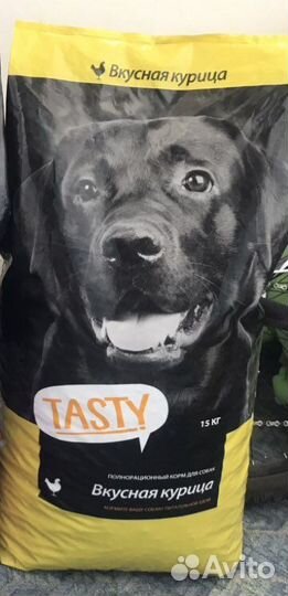 Корм для собак Tasty (взрослых)