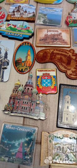 Магниты с городами России