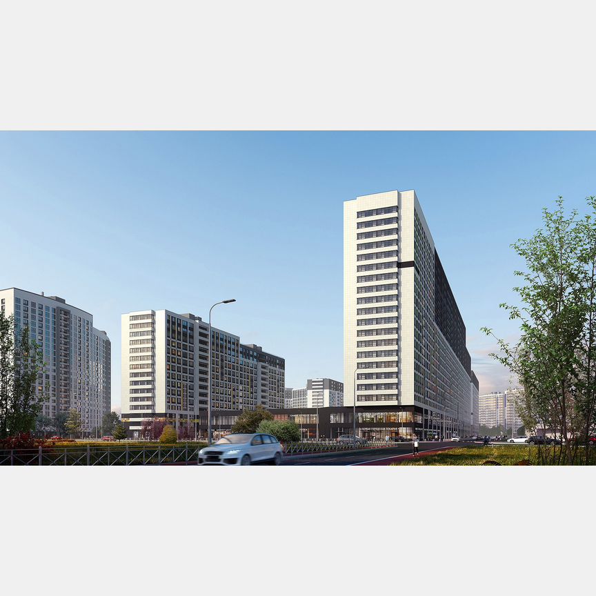 Квартира-студия, 25,5 м², 8/16 эт.