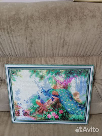 Алмазная мозаика на подрамнике