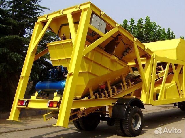 Транспортируемый бетонный завод внв-75