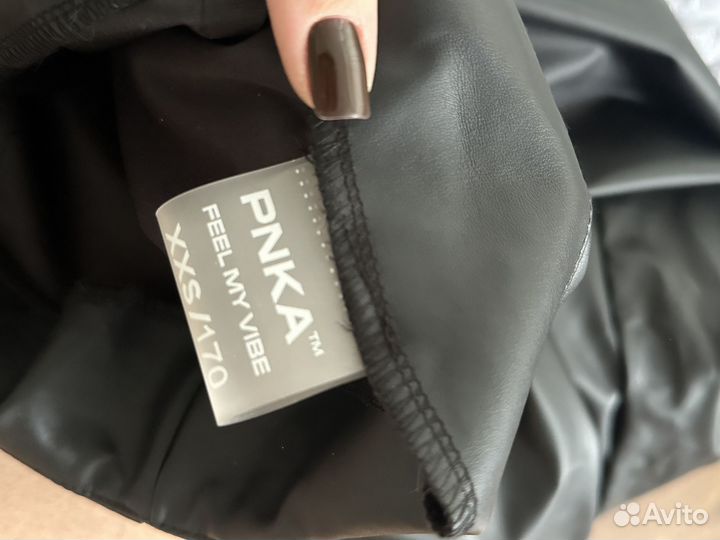 Брюки кожаные pnka