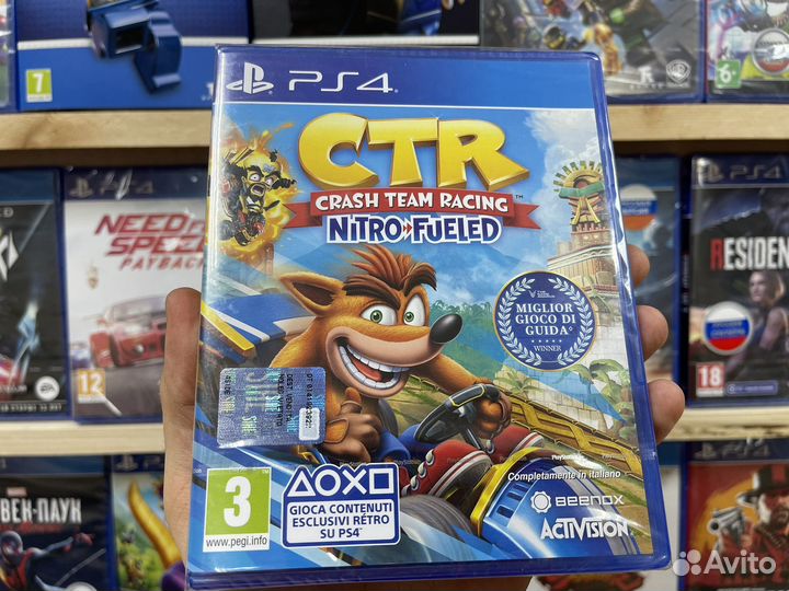 Crash Team Racing Nitro Fueled PS4