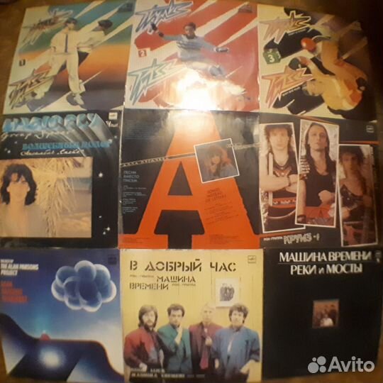 Виниловые пластинки СССР