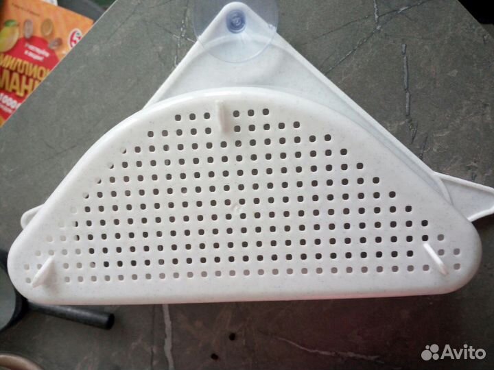 Держатель для мыла и губки Новое На присоске Удобн