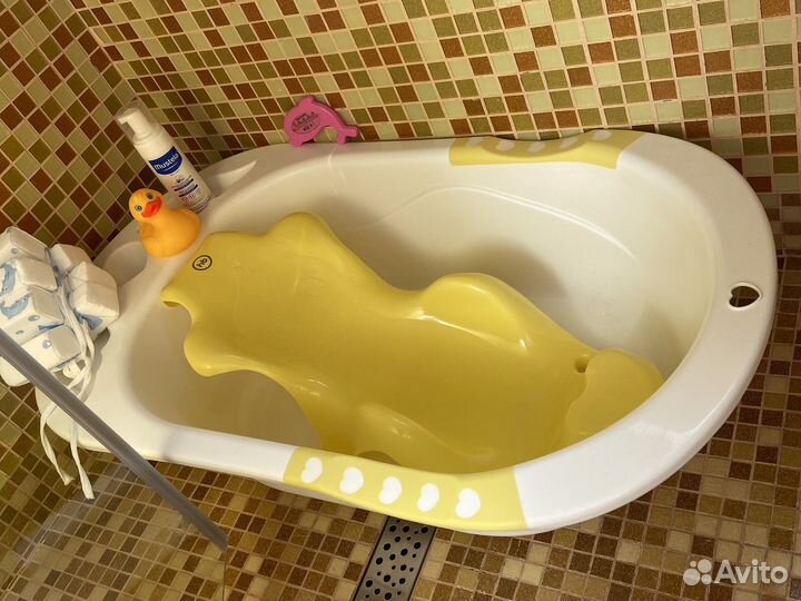 Ванночка для купания happy baby