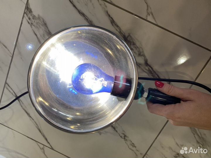 Лампа синяя медицинская