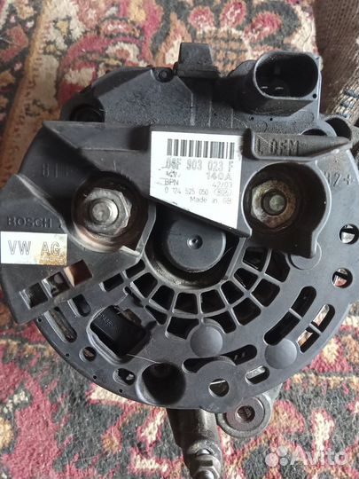 Генератор на vw туран