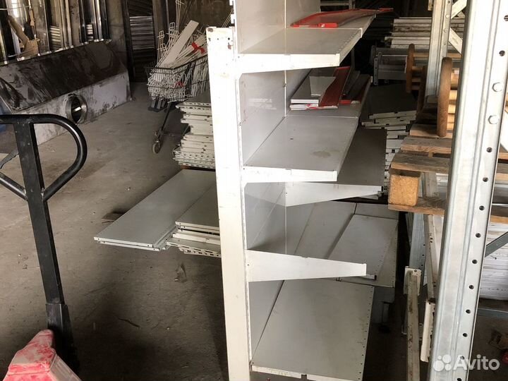 Торговые стеллажи бу