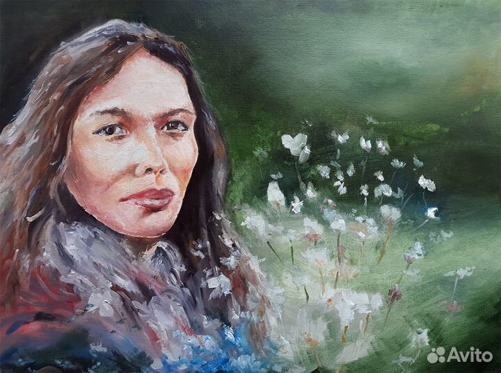 Портрет маслом по фото