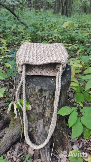 Сумка макраме ручной работы