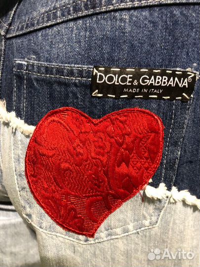 Dolce &Gabbana джинсы трубы