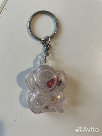 Брелок слоник из 90-х годов. love сердце