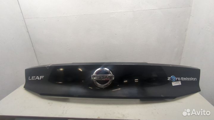 Накладка под номер Nissan Leaf 2017, 2019