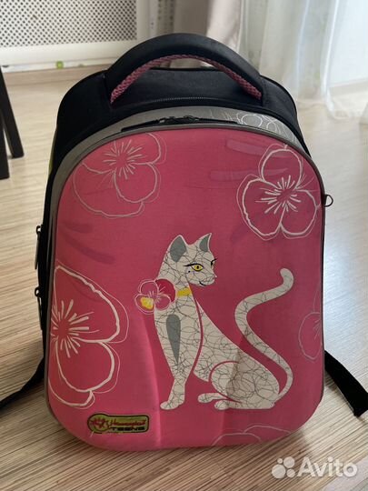 Рюкзак школьный для девочки бу