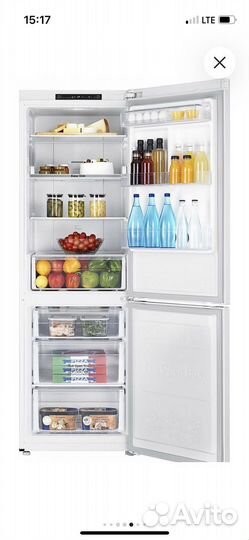 Холодильник Samsung RB30A30N0WW/WT, белый