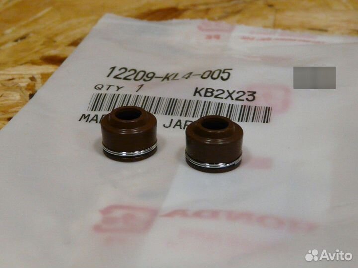 2 Маслосъемных колпачка Honda 12209-KL4-005