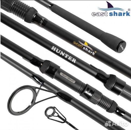 Удилище карповое hunter 2-x част. 3,9 м 3,75l