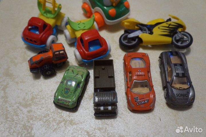 Машинки пакетом