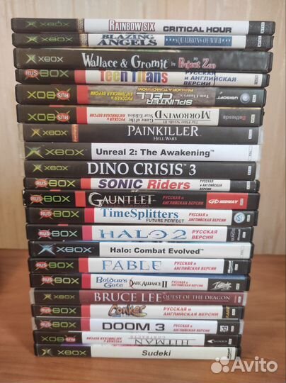 Диски на xbox original