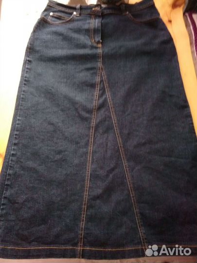 Джинсовая юбка